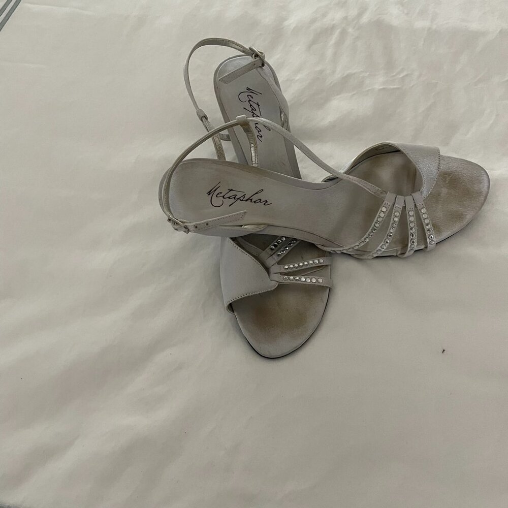 Silver Dress Sandals